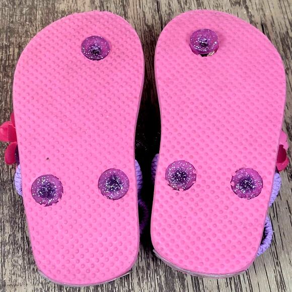 Cute Bundle of Kids Summer Flip Flops Size S (5) NWOT - Picture 7 of 7